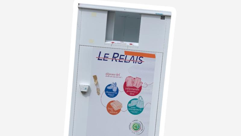 Collecte textiles suspendue