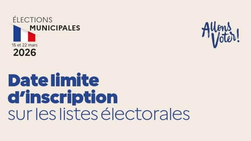 Elections municipales : 15 et 22 mars 2026