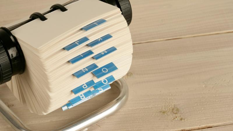 Annuaire des contacts