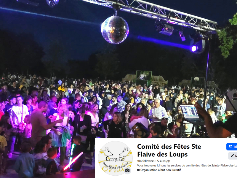 ​COMITÉ DES FÊTES : nouvelle page Facebook