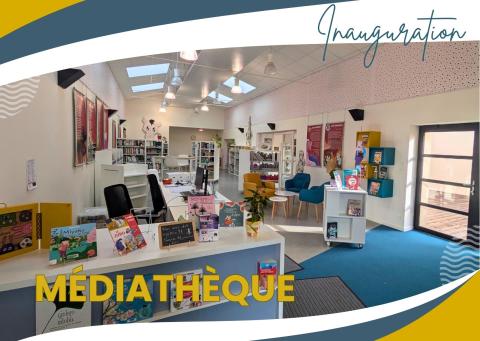 Inauguration de la Médiathèque