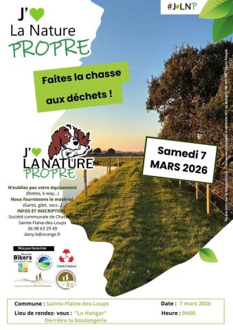 J'aime la nature propre